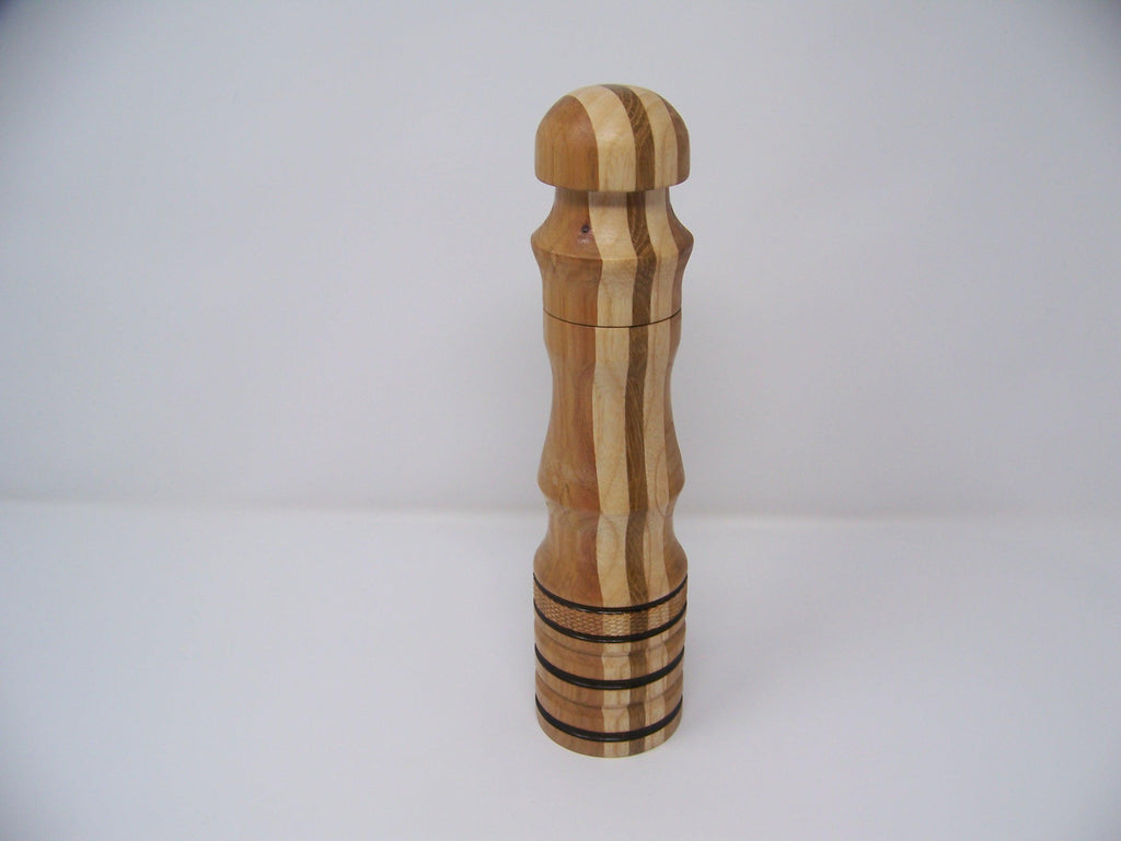 Pepper Grinder -  Crush Grind -  Hardwoods - Food Safe