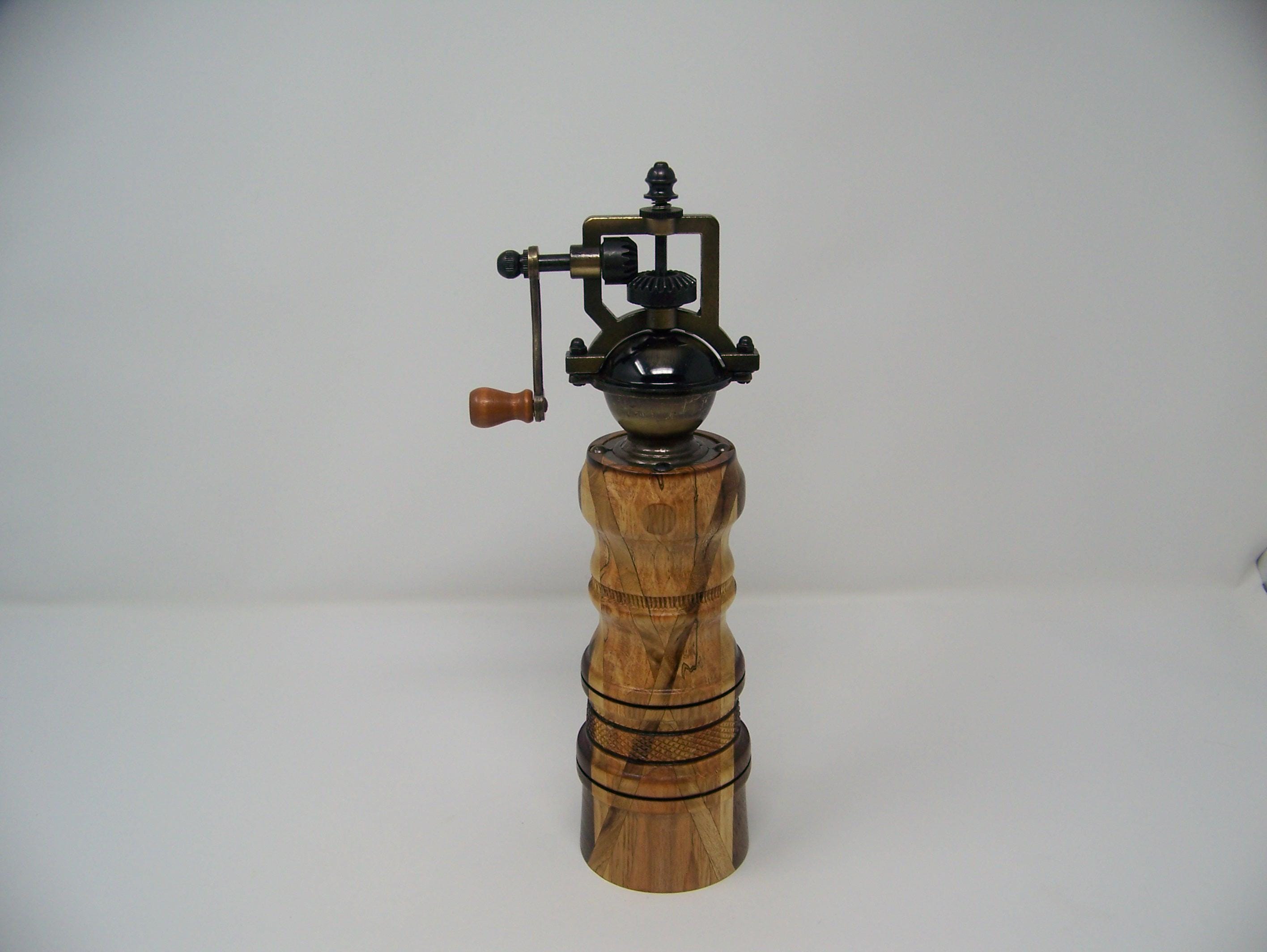 Pepper Grinder - Side Grinder  - hardwoods