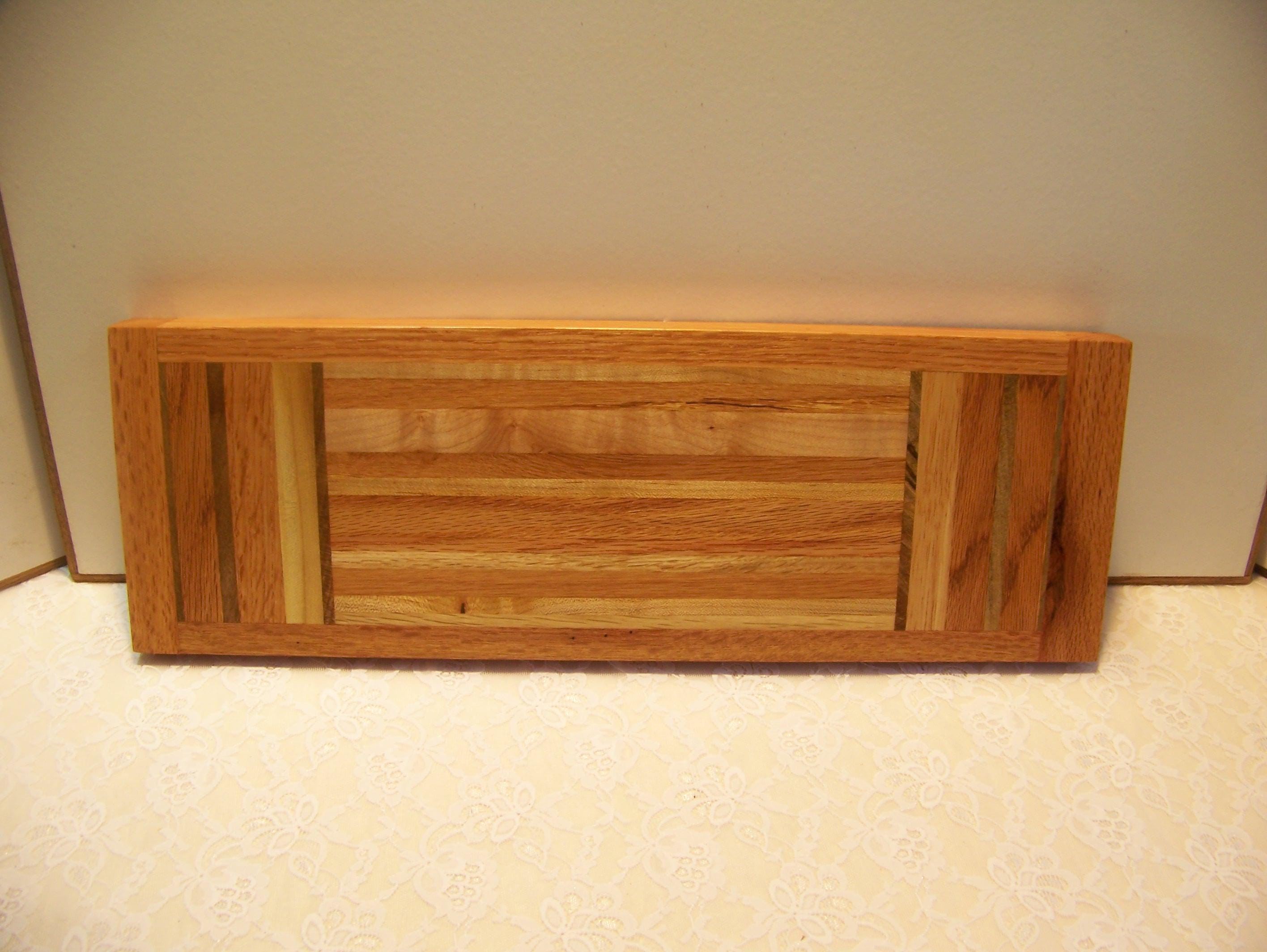 Cutting Board made with various hardwoods.