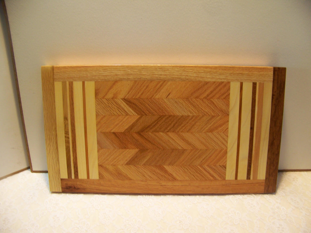 Cutting Board - various hardwoods - unique pattern