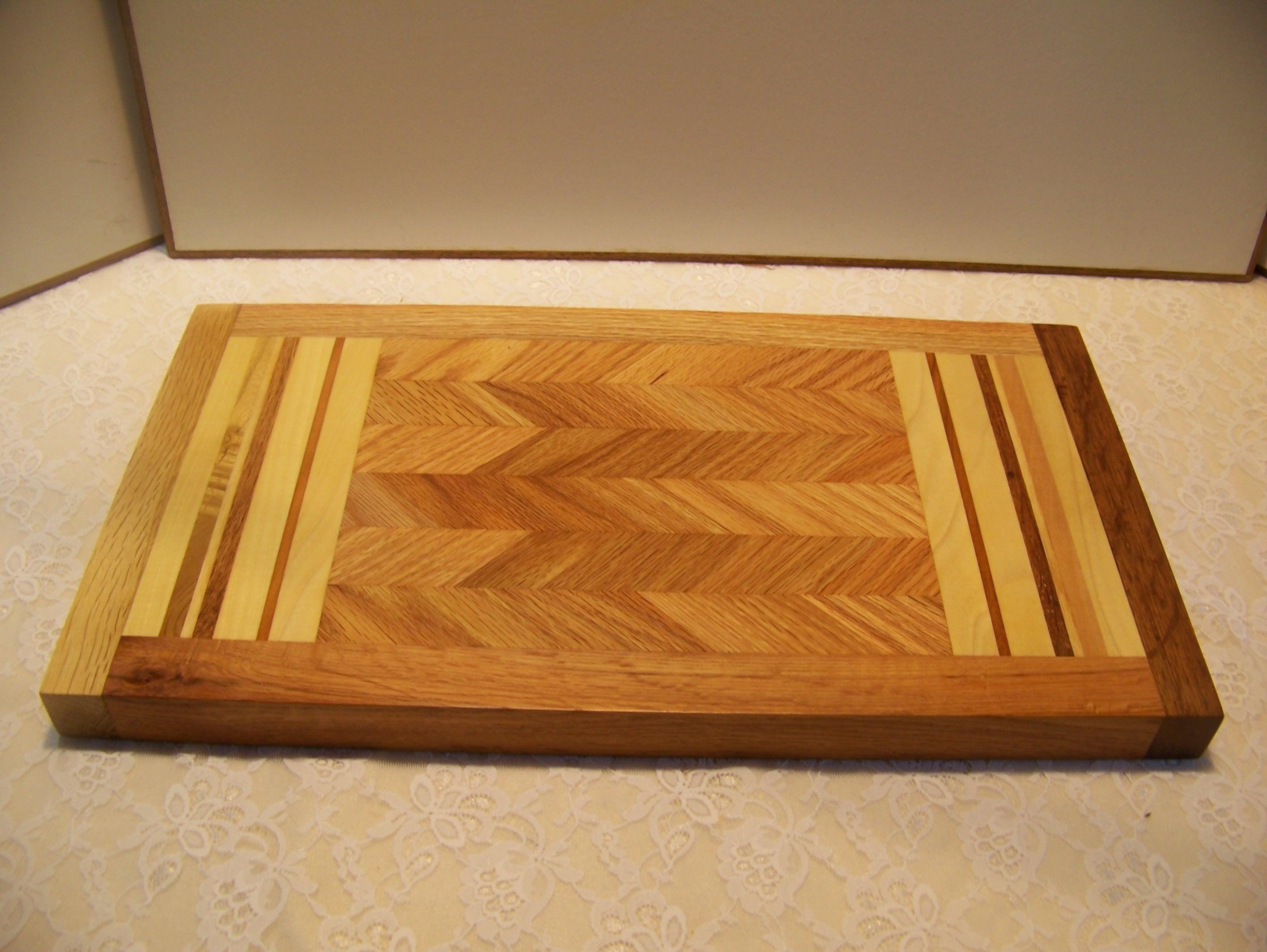 Cutting Board - various hardwoods - unique pattern
