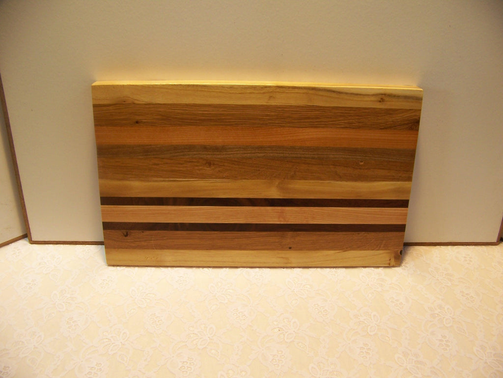 Cutting Board made using various hardwoods - pieced together