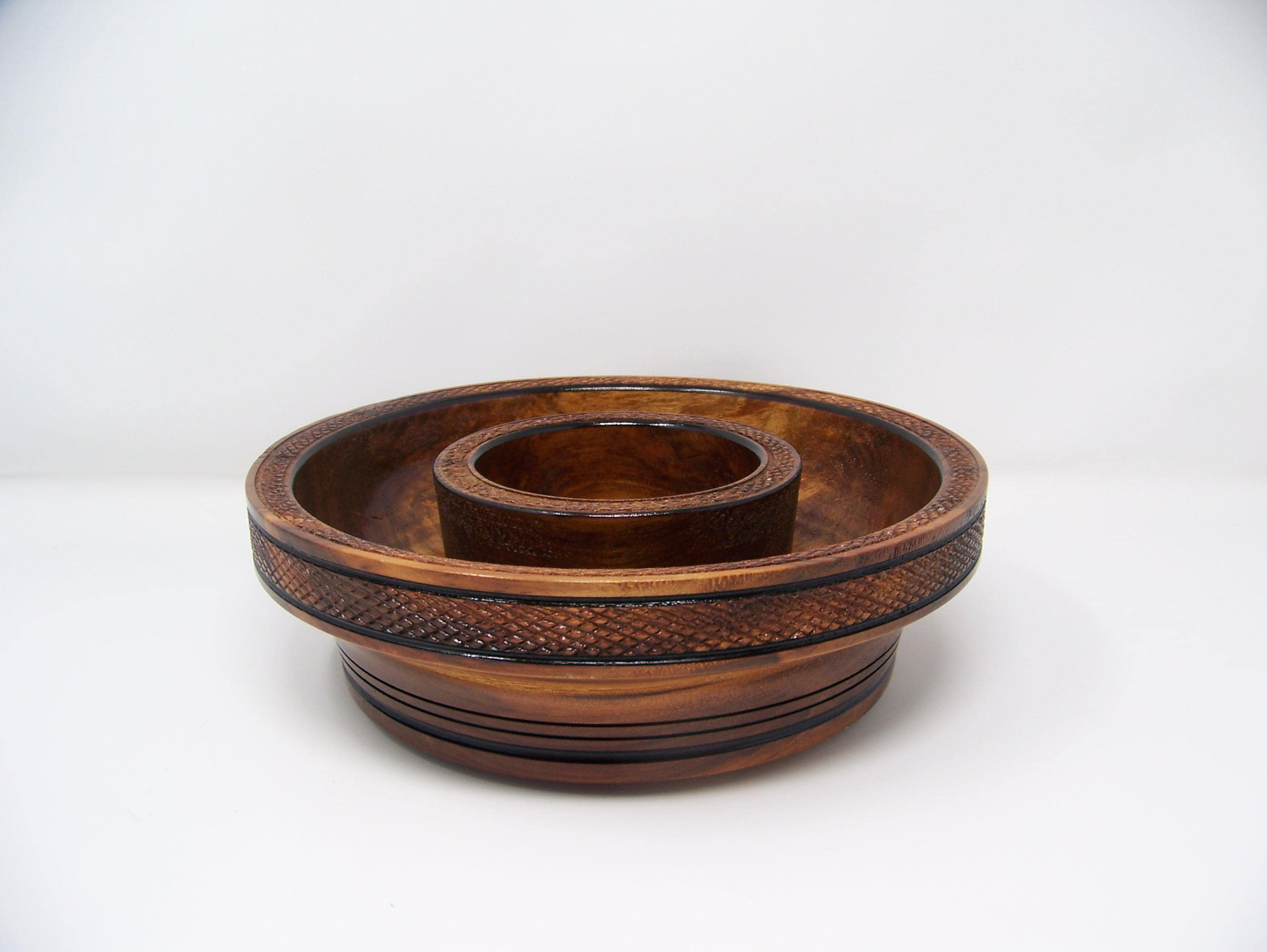 Chip and Dip/Candy Dish - Maple - Lathe Turned - 1 piece