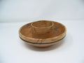 Maple Candy Dish - Chip and Dip Bowl - Lathe Turned