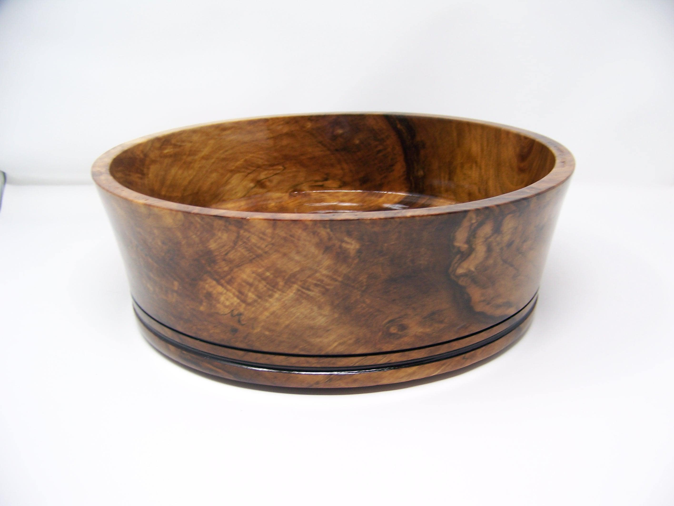 Black Walnut - Large Bowl - Lathe Turned - Salad Bowl