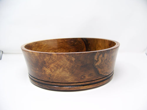 Black Walnut - Large Bowl - Lathe Turned - Salad Bowl