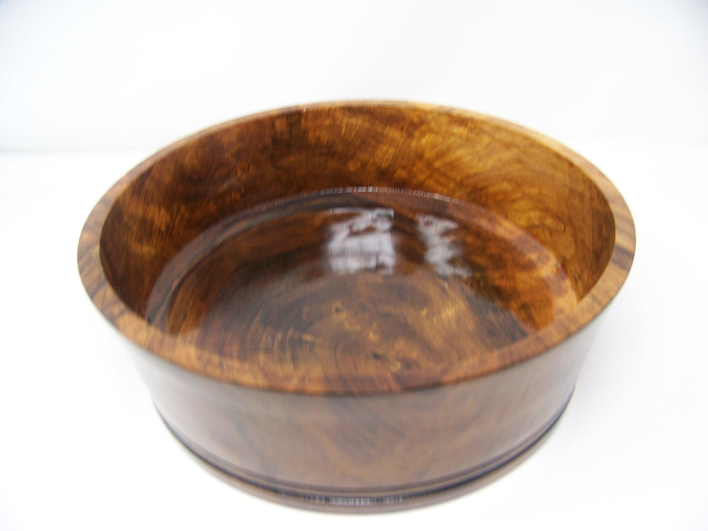 Black Walnut - Large Bowl - Lathe Turned - Salad Bowl