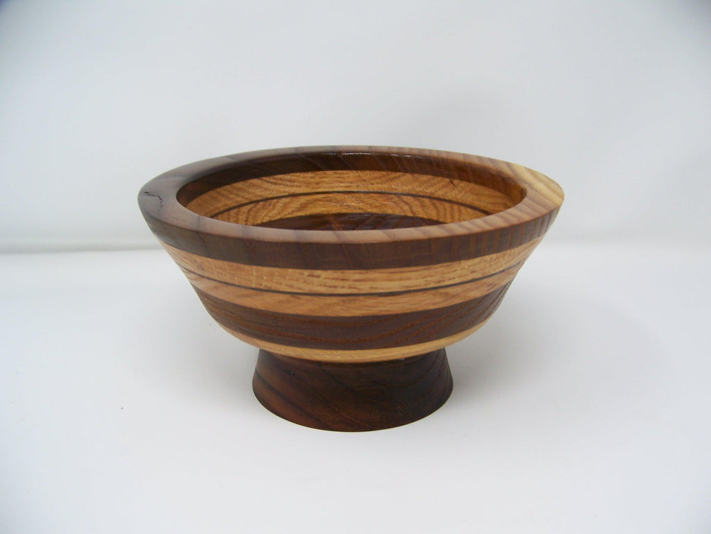 Oak - Russian Olive - Black Walnut - Bowl - Candy Dish - Lathe Turned