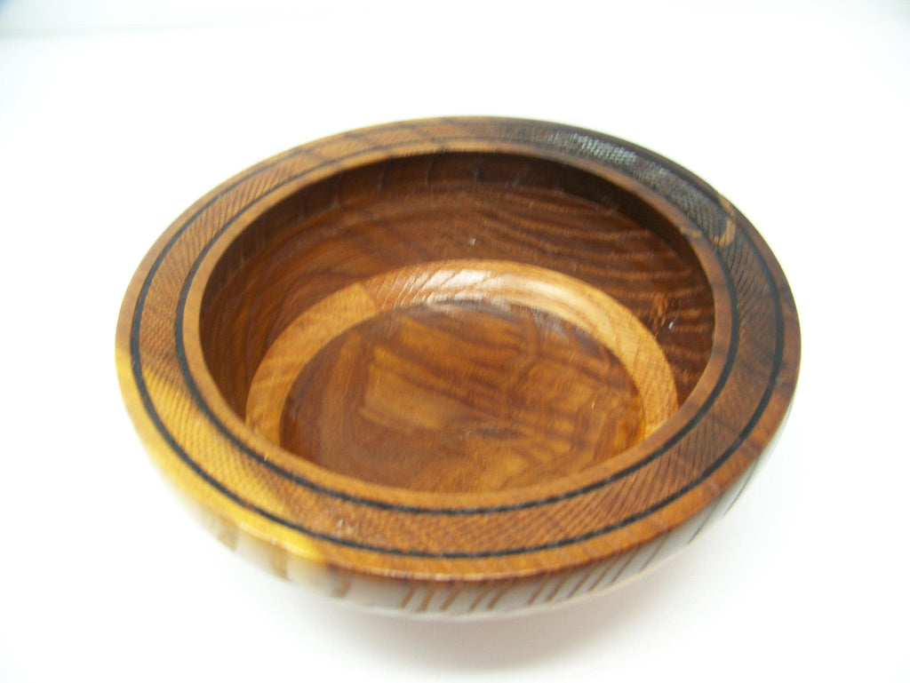 Black Walnut, Oak and Russian Olive Bowl - Candy Dish