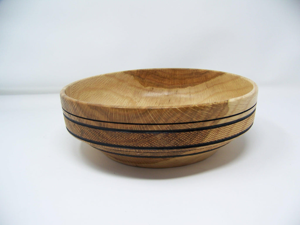 Oak Bowl - Lathe Turned - Beautiful wood