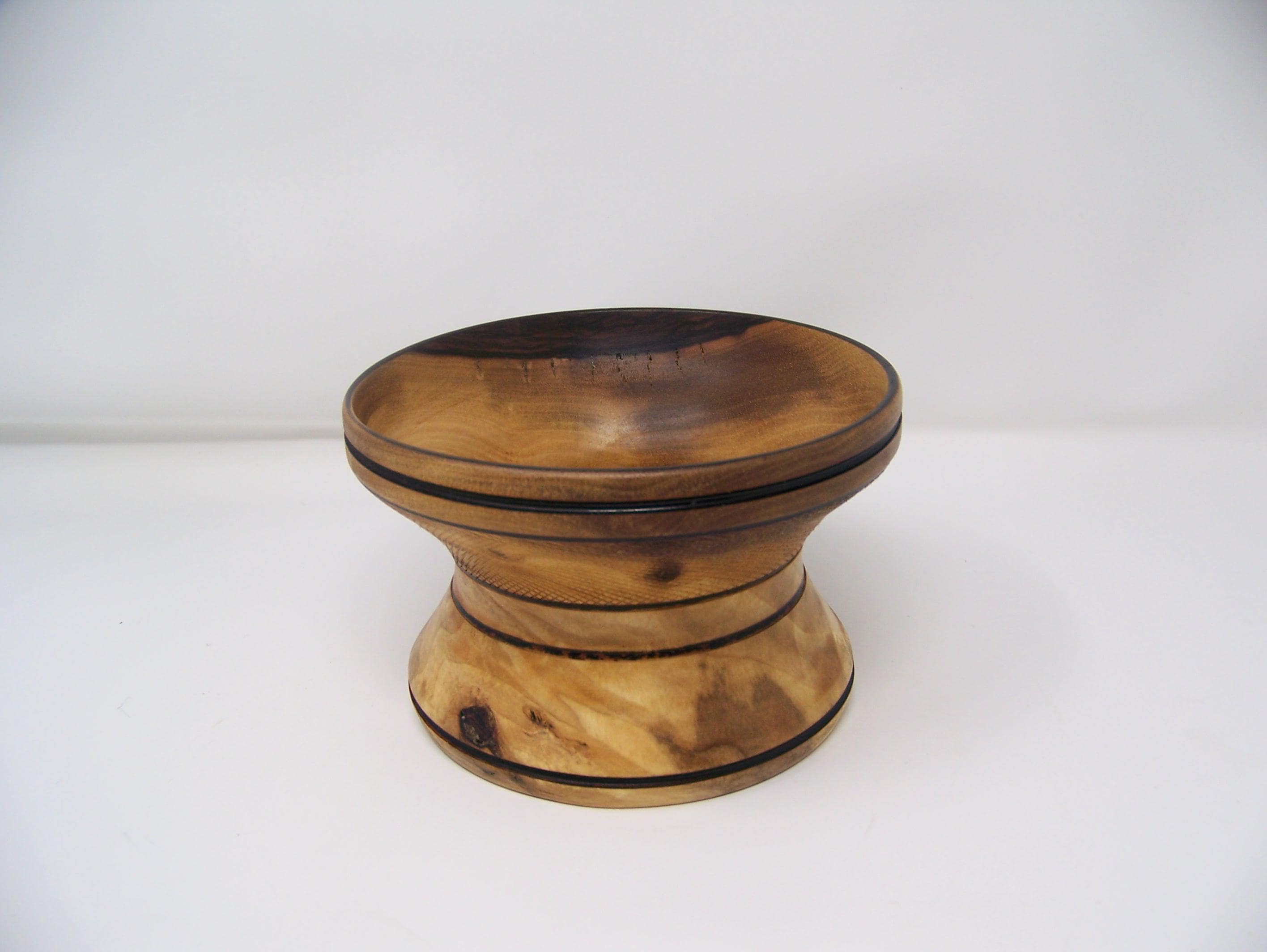 Walnut Bowl w/Detailing - Candy Dish - Lathe Turned