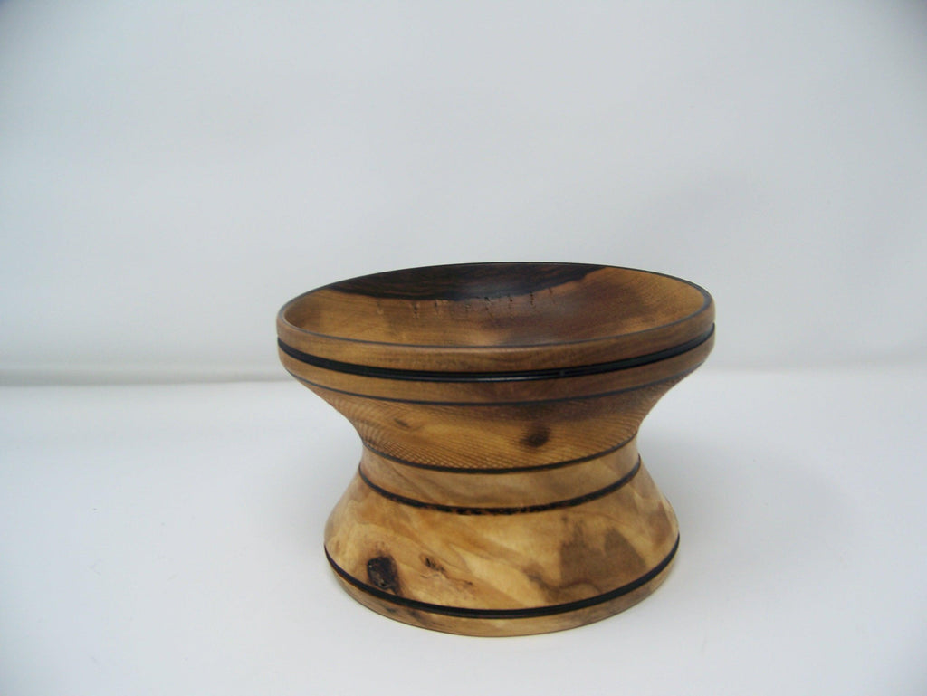 Walnut Bowl w/Detailing - Candy Dish - Lathe Turned