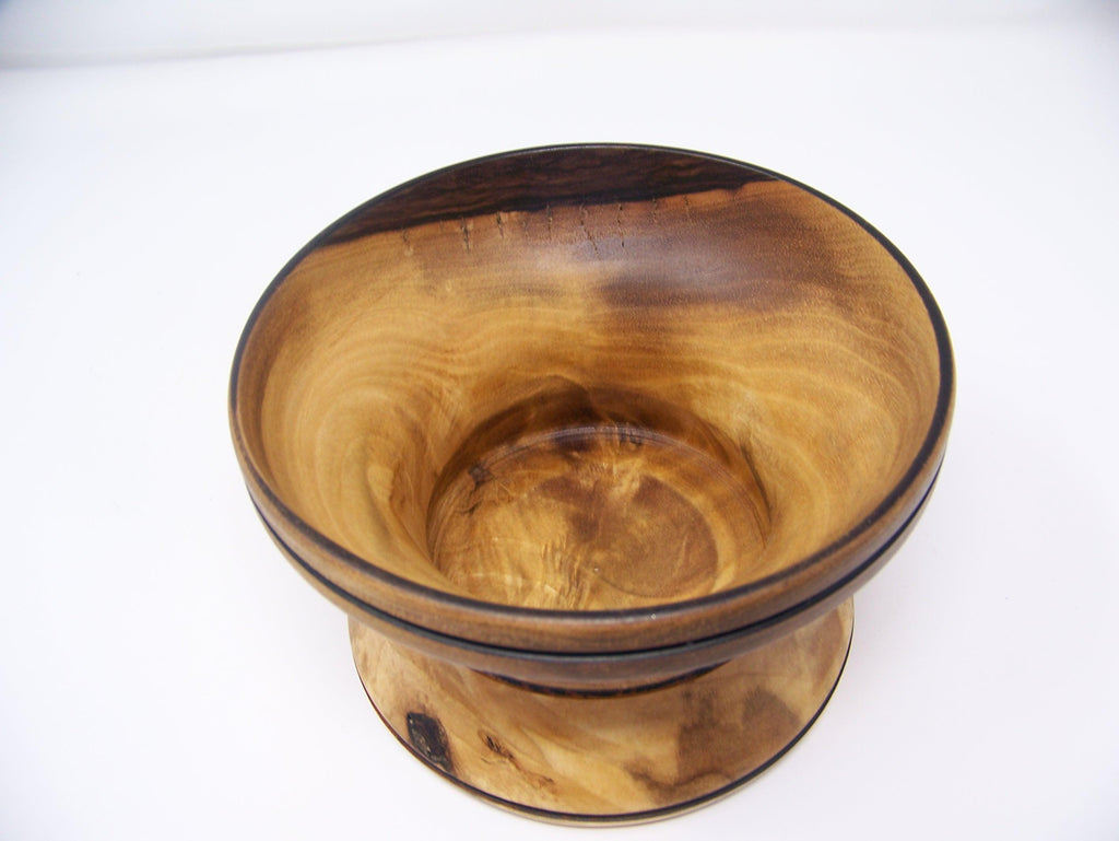 Walnut Bowl w/Detailing - Candy Dish - Lathe Turned