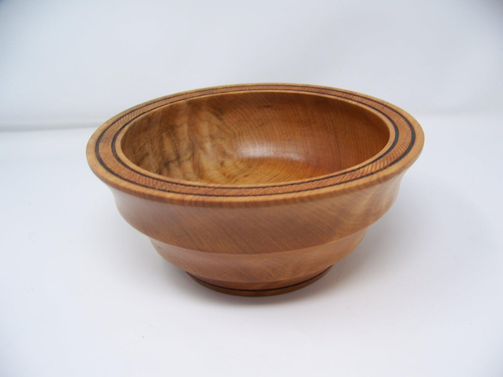 Maple Bowl w/Detailing - Candy Dish - Salad Bowl - Lathe Turned