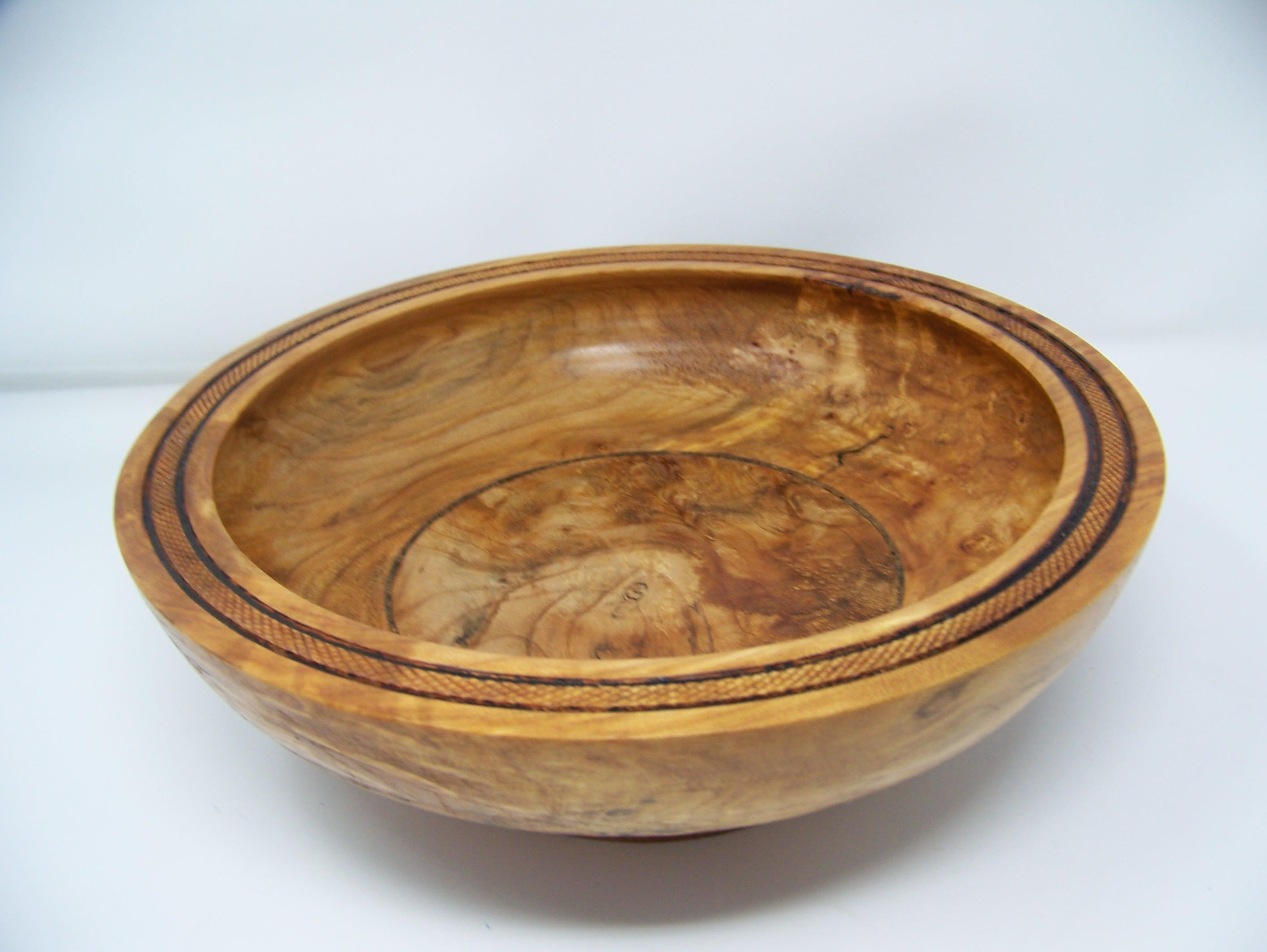 Maple Bowl - Fruit Bowl - Display Bowl - Lathe Turned