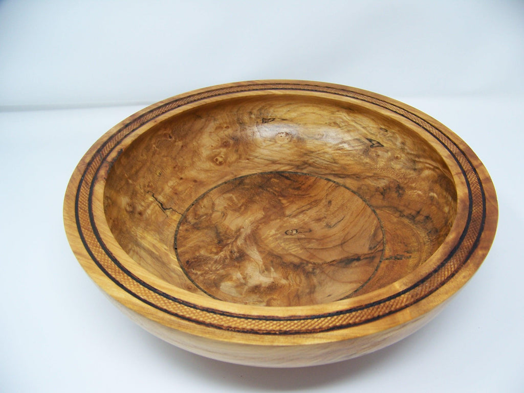 Maple Bowl - Fruit Bowl - Display Bowl - Lathe Turned