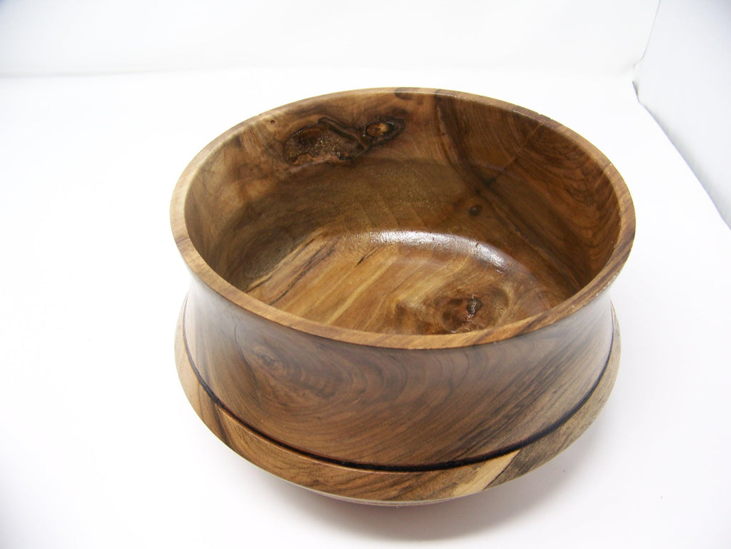 Black Walnut Bowl - Salad Bowl - Fruit Bowl - Lathe Turned