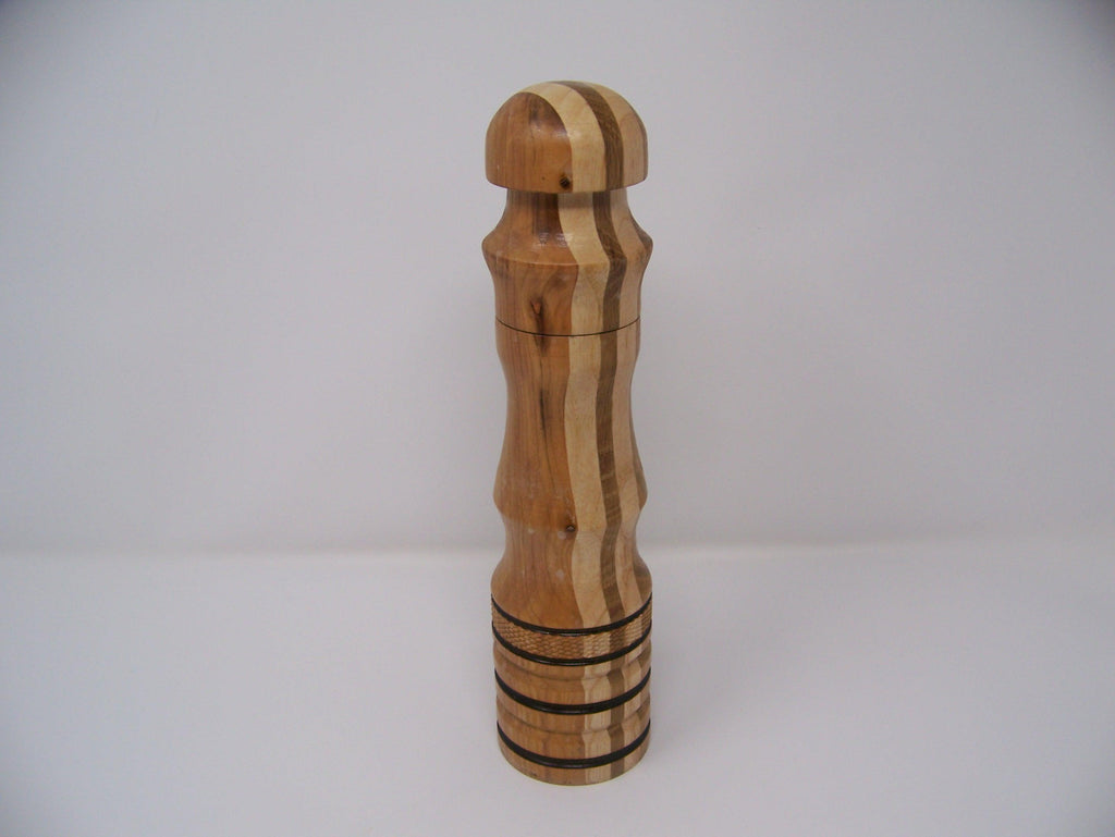 Pepper Grinder -  Crush Grind -  Hardwoods - Food Safe