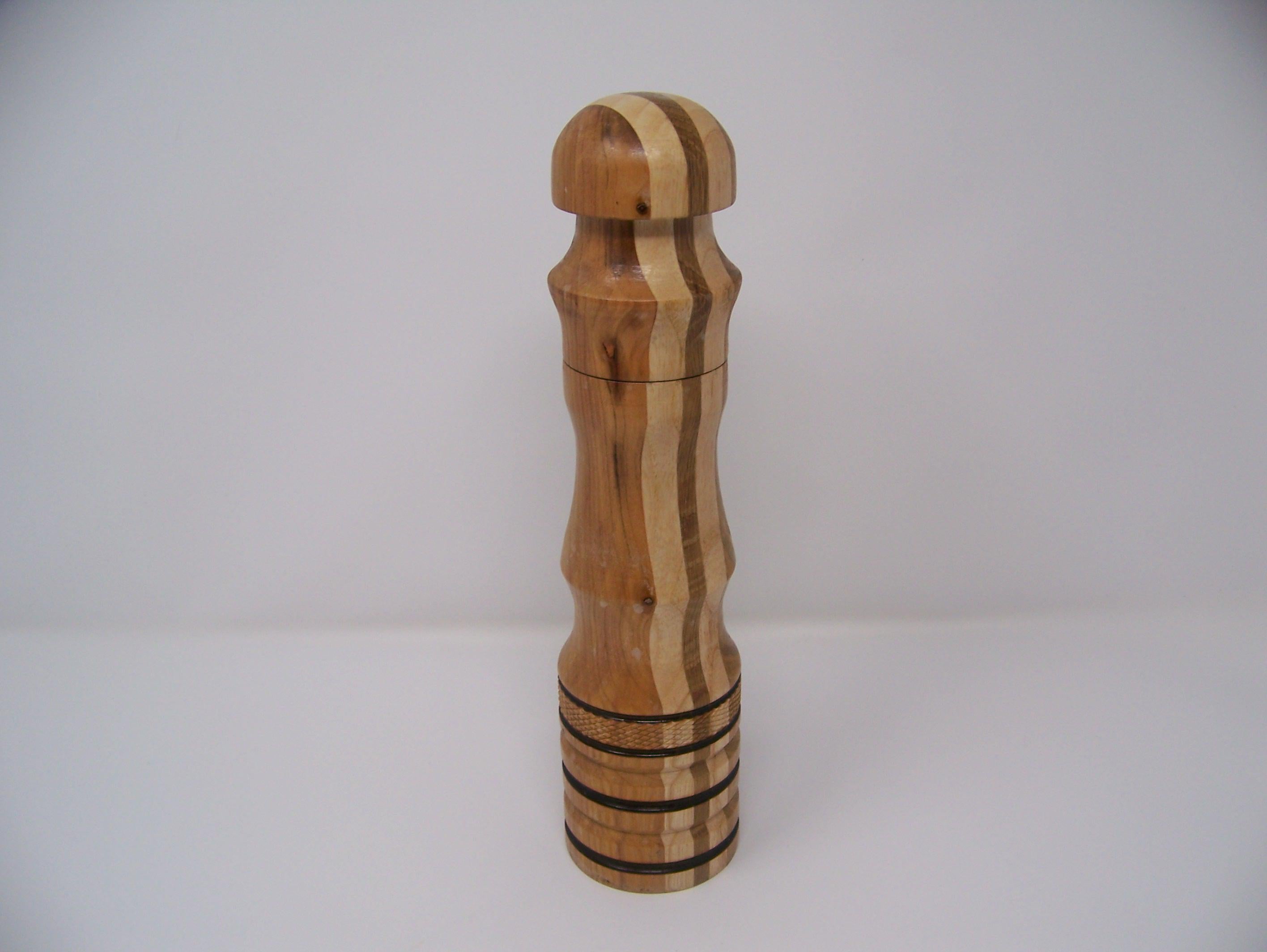 Pepper Grinder -  Crush Grind -  Hardwoods - Food Safe