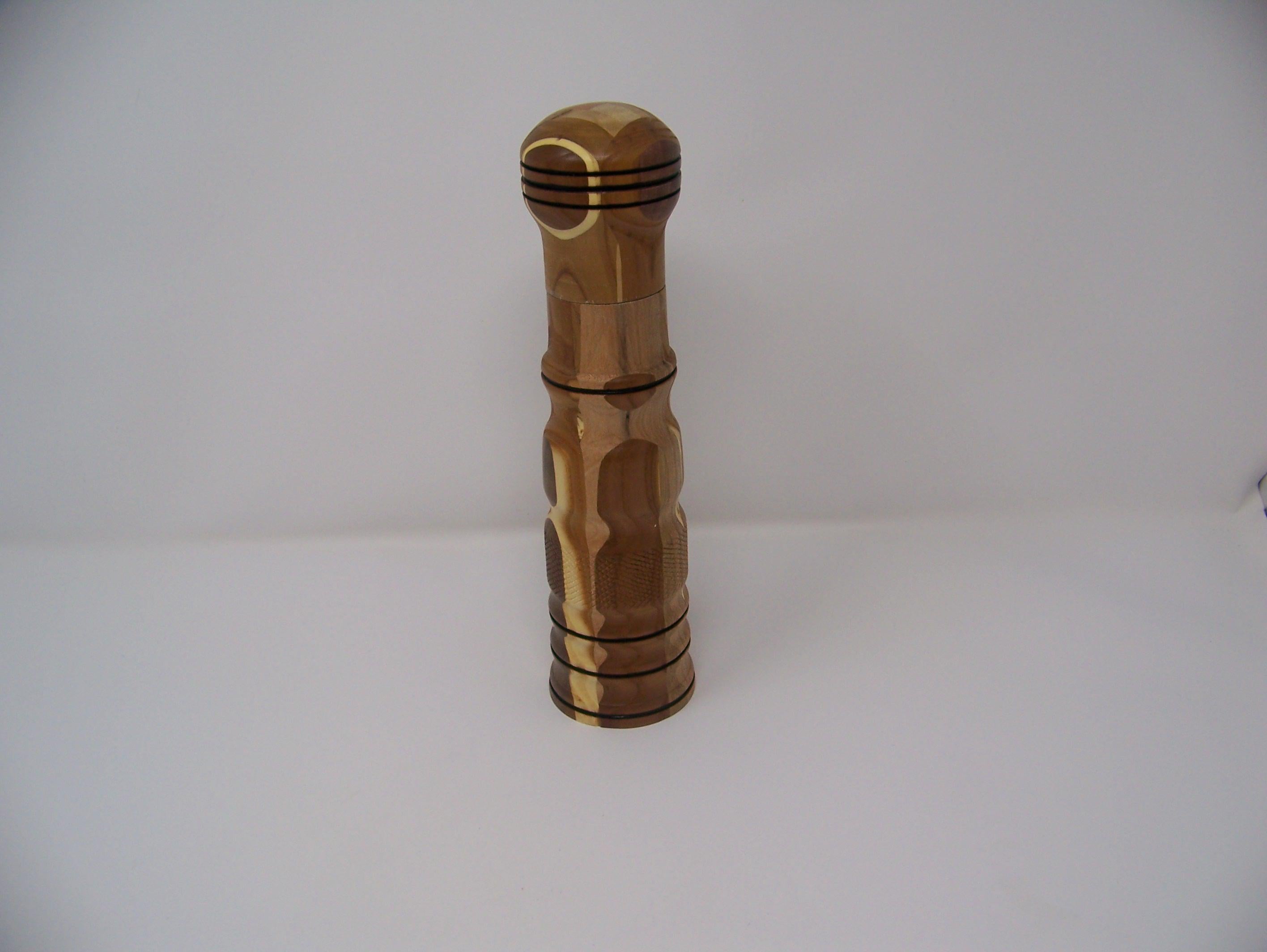 Pepper Grinder -  Crush Grind -  Hardwoods - Food Safe