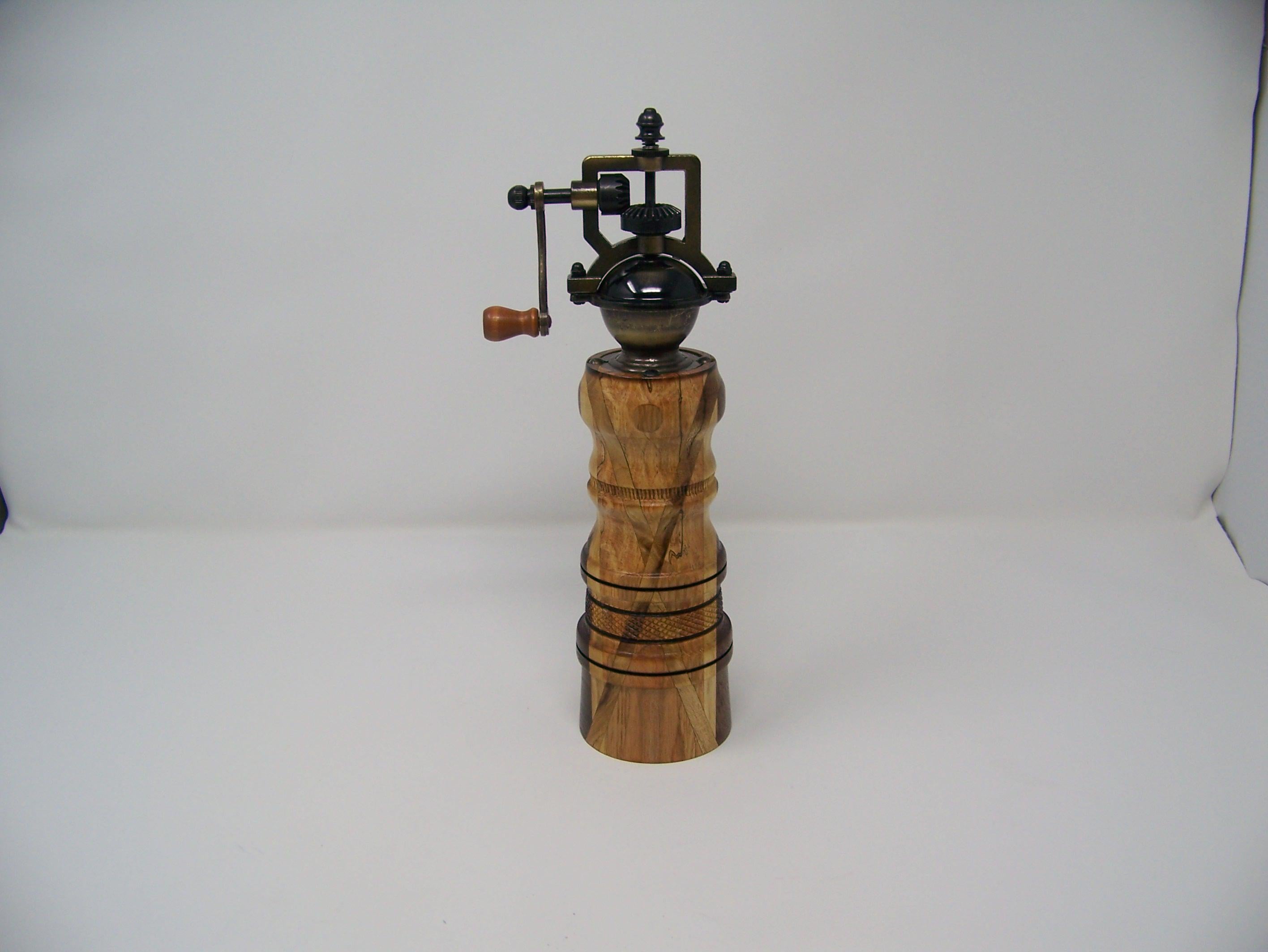 Pepper Grinder - Side Grinder  - hardwoods