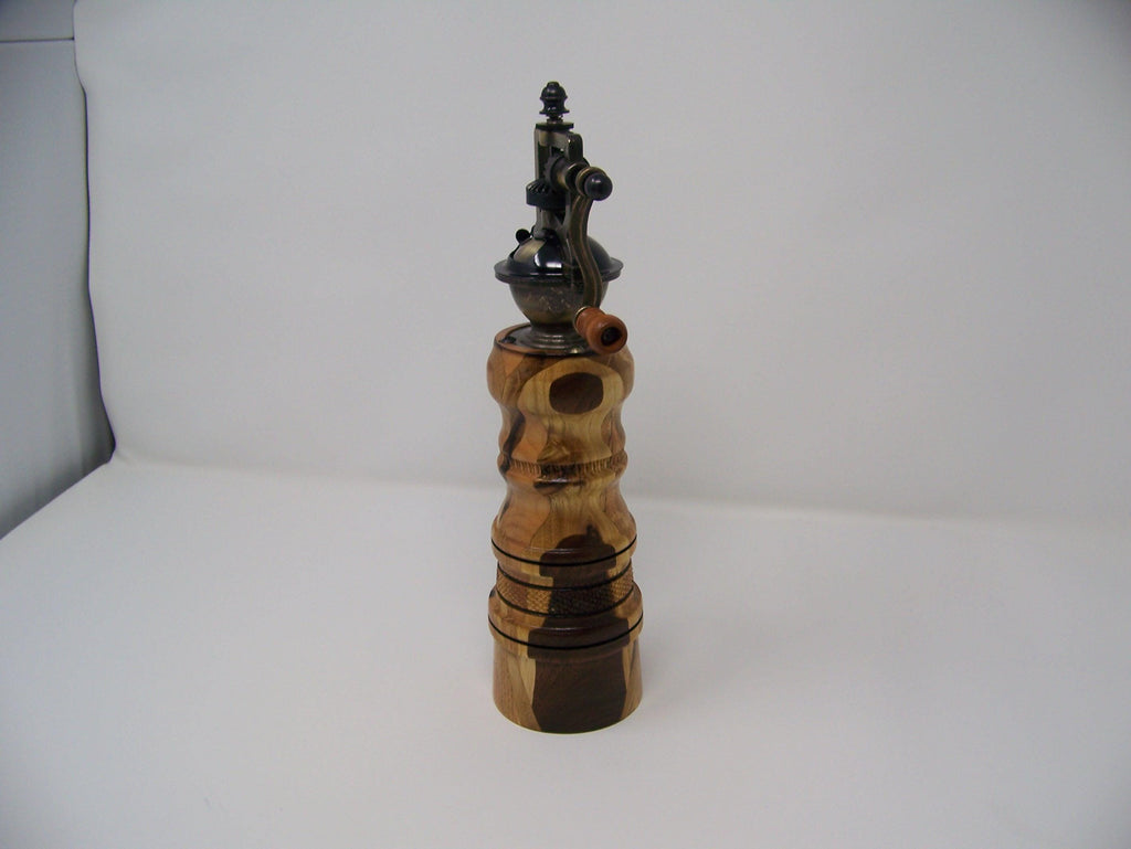 Pepper Grinder - Side Grinder  - hardwoods