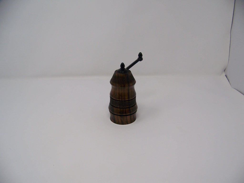 Mini Pepper or Salt Grinder - Top Grinder - Ceramic mechanism - hardwoods