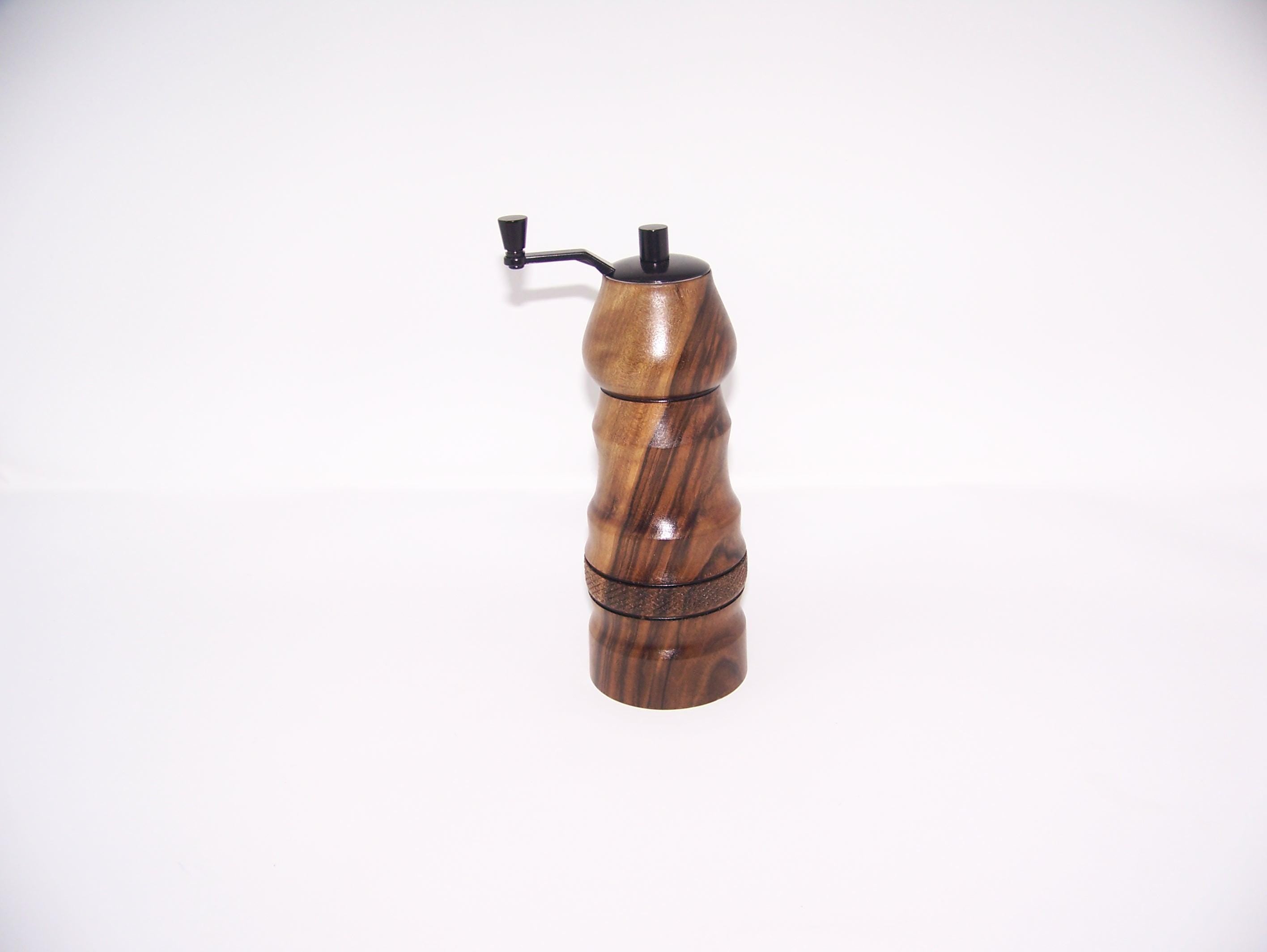 Pepper Grinder or Salt Grinder - Top Grinder - Ceramic mechanism - hardwoods