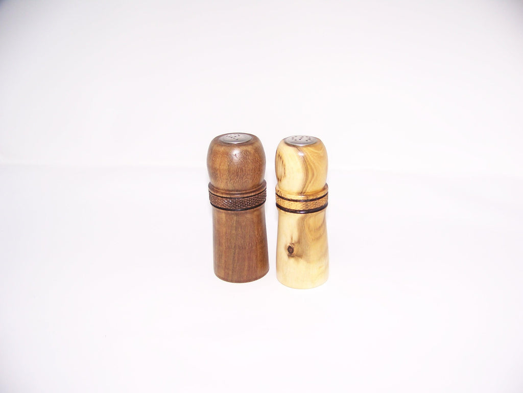 Salt and Pepper Shaker Set - hardwoods