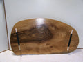 Live Edge Walnut Charcuterie Board - with handles.