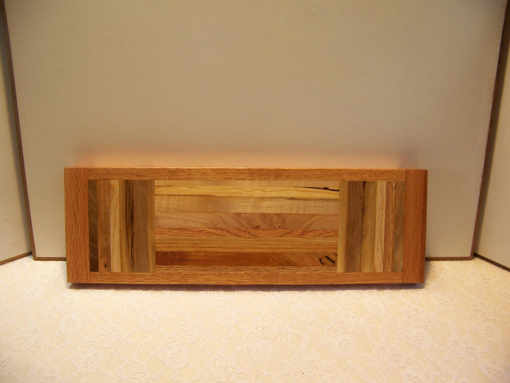 Cutting Board or Cheese Board - made using various Hardwoods - Pieced together.