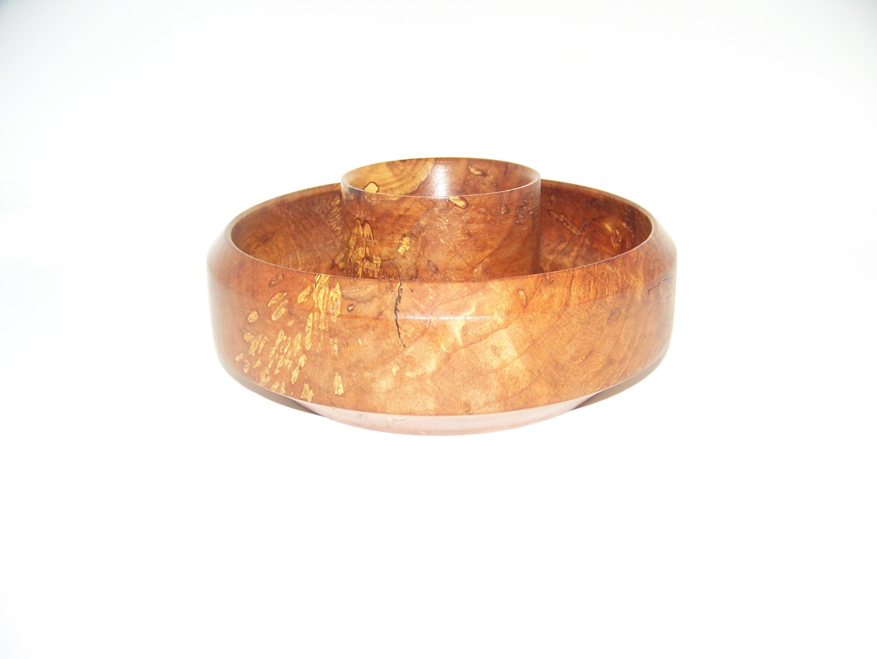 Spalted Maple - Chip and Dip/Candy Dish Bowl
