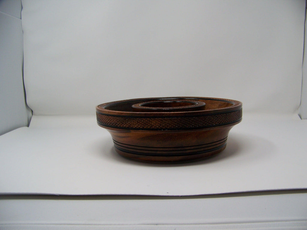Chip and Dip/Candy Dish - Maple - Lathe Turned - 1 piece