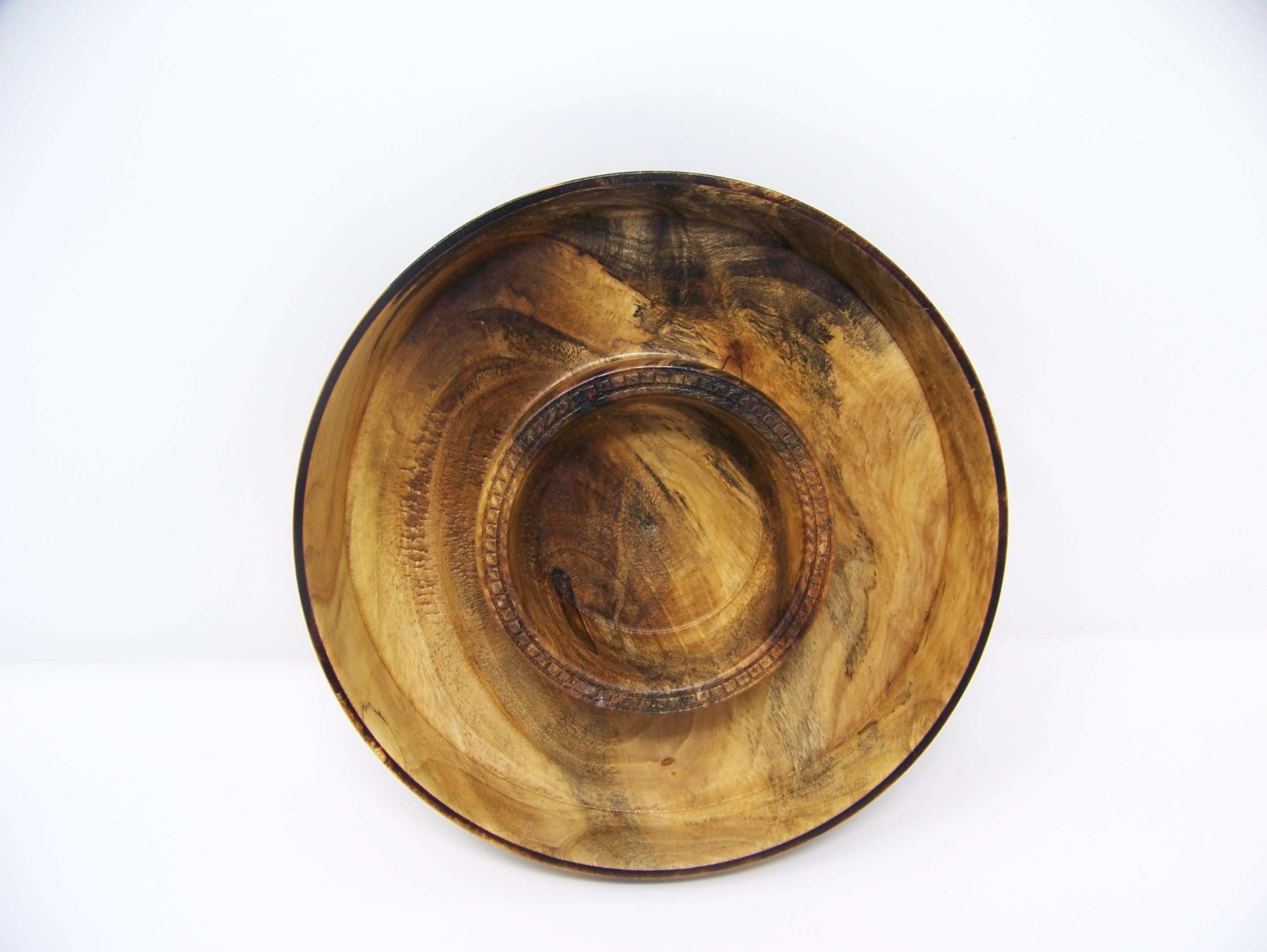 Small Black Walnut Candy Dish - lathe turned - 1 piece