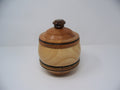 Oak and Madrona - Lathe turned canister with lid.