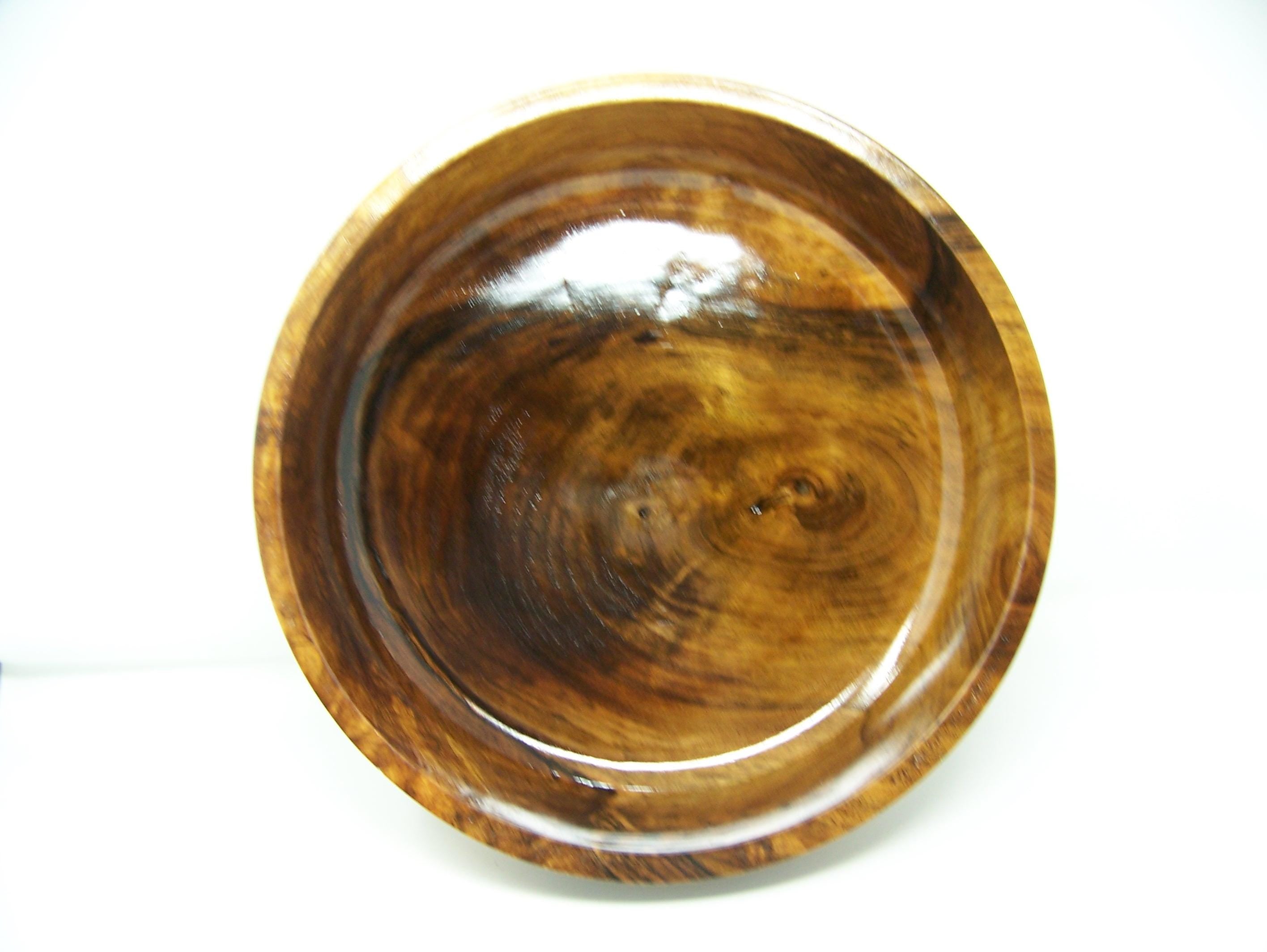 Black Walnut - Large Bowl - Lathe Turned - Salad Bowl