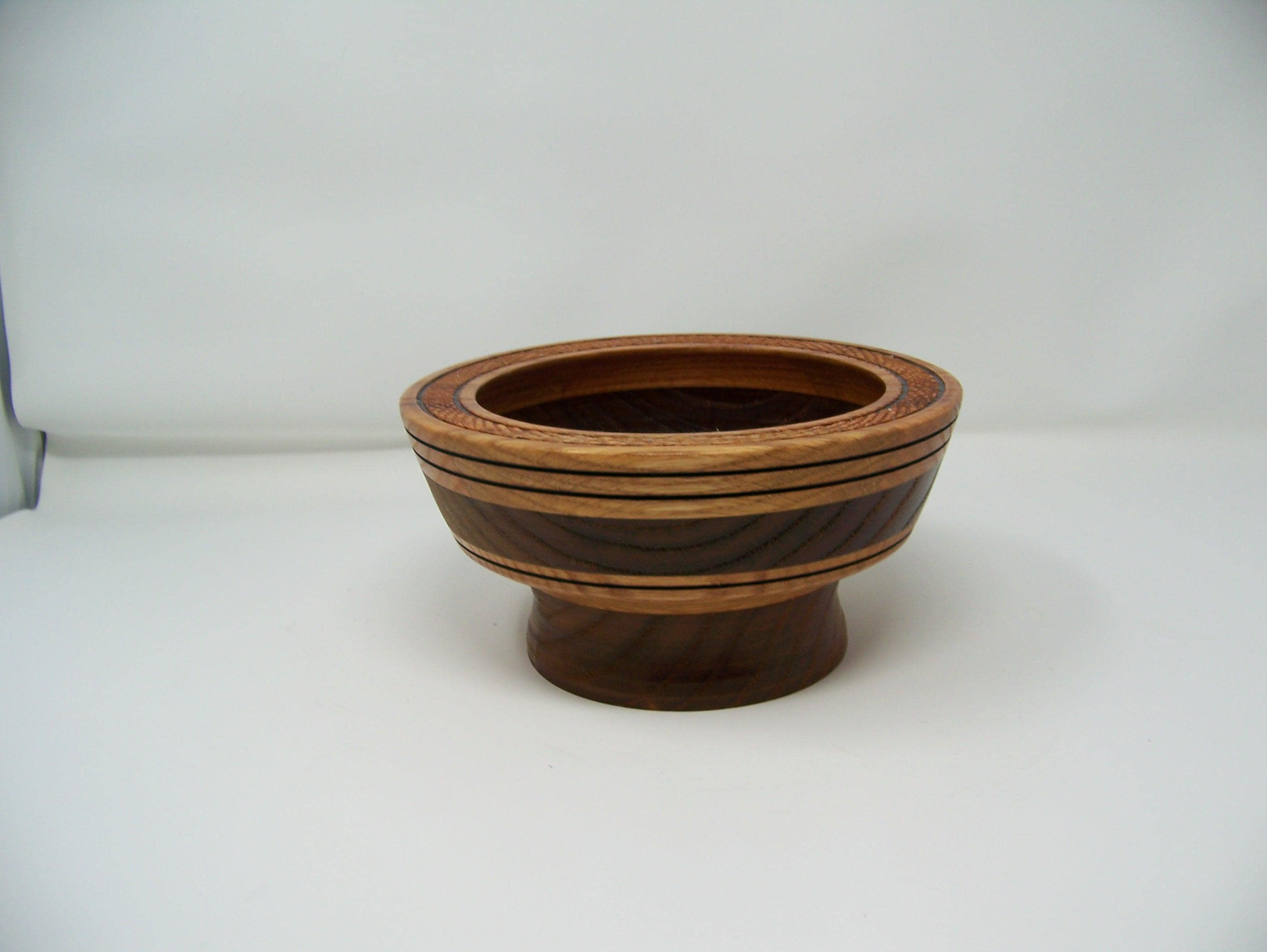 Oak - Walnut - Russian Olive  bowl -  Candy Dish - Lathe Turned -