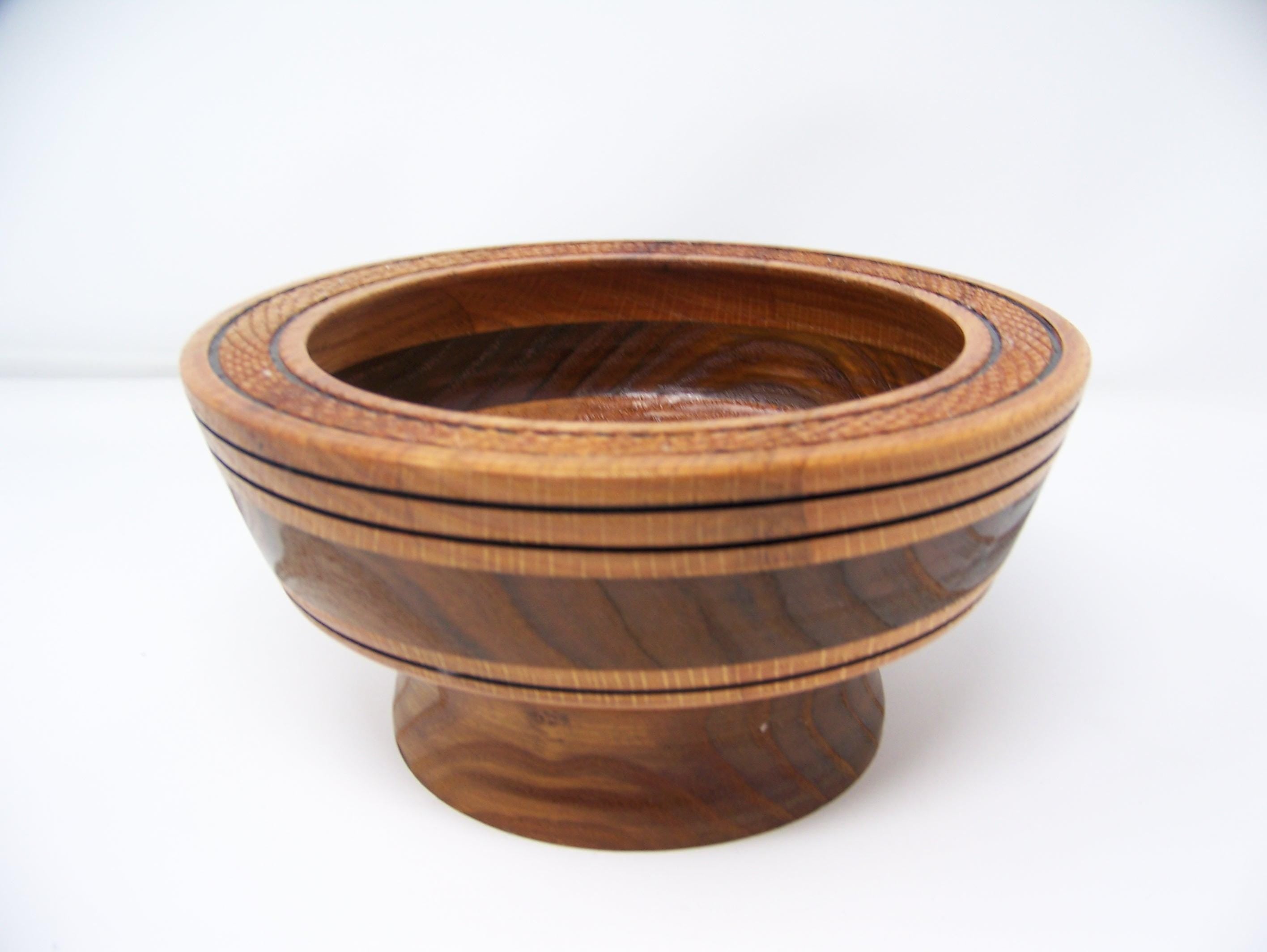 Oak - Walnut - Russian Olive  bowl -  Candy Dish - Lathe Turned -