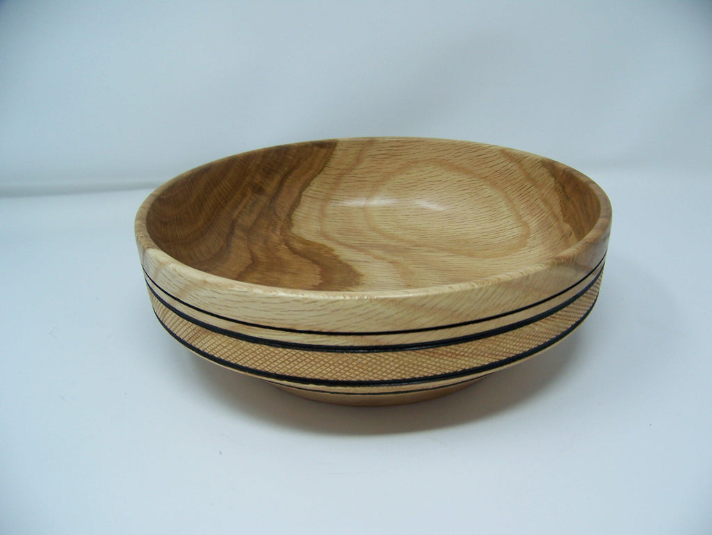 Oak Bowl - Lathe Turned - Beautiful wood