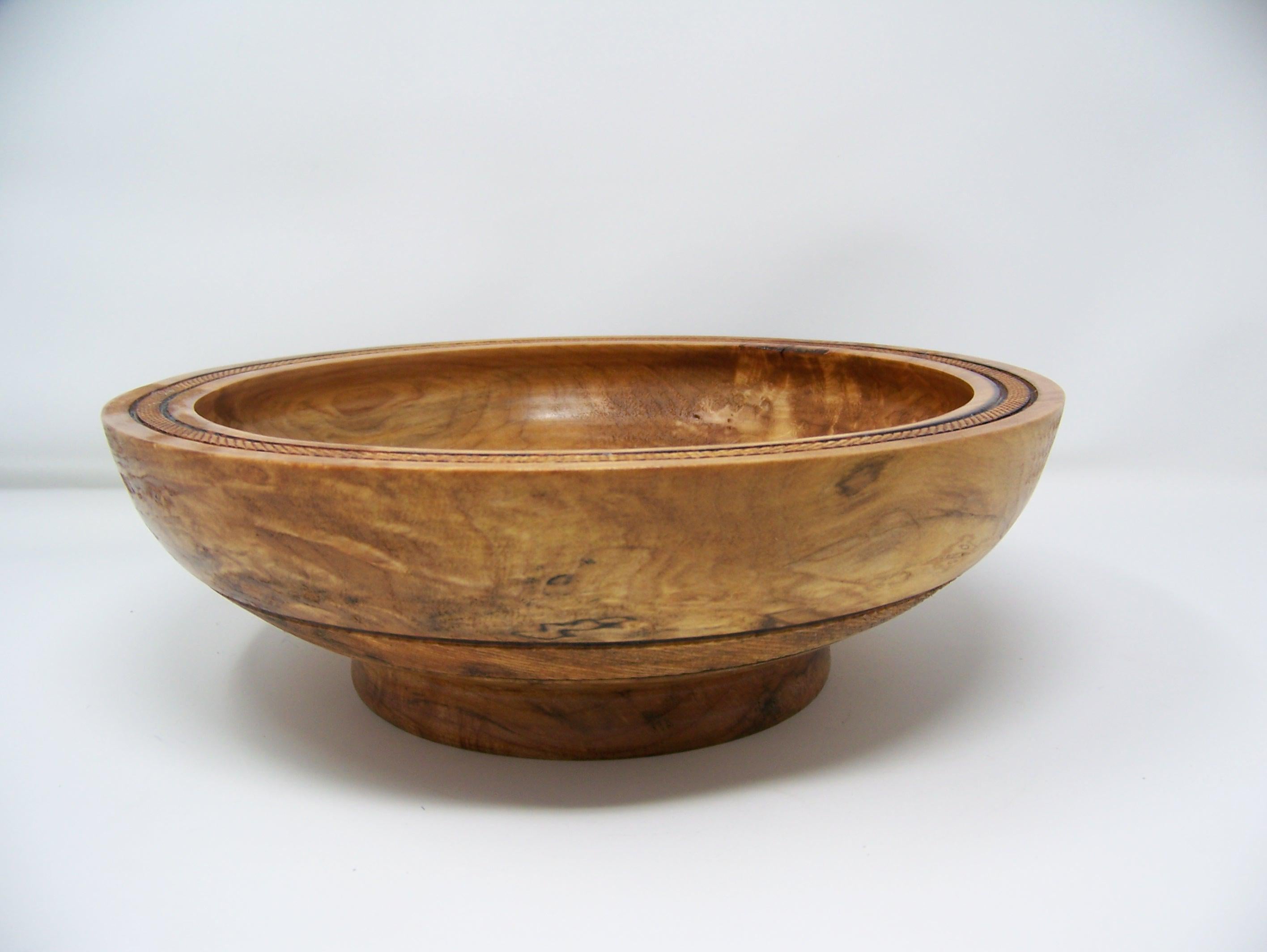 Maple Bowl - Fruit Bowl - Display Bowl - Lathe Turned