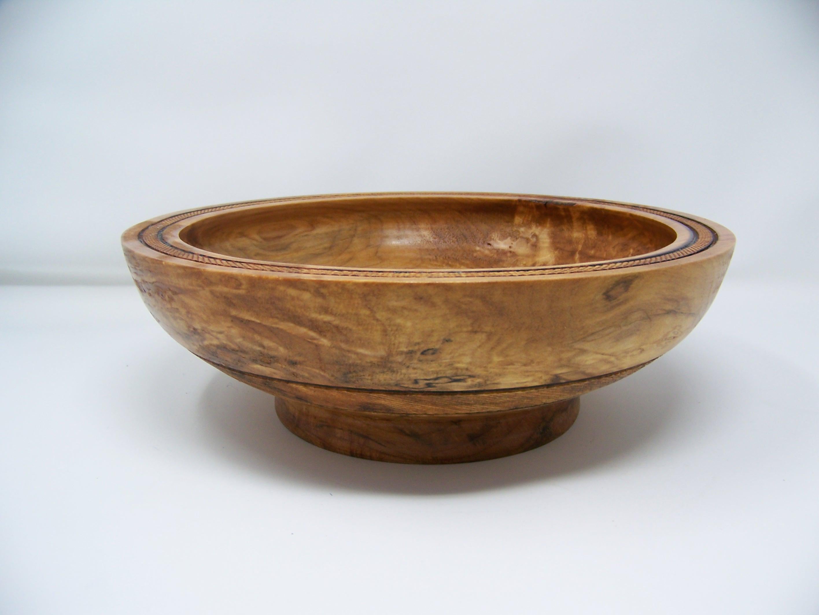 Maple Bowl - Fruit Bowl - Display Bowl - Lathe Turned