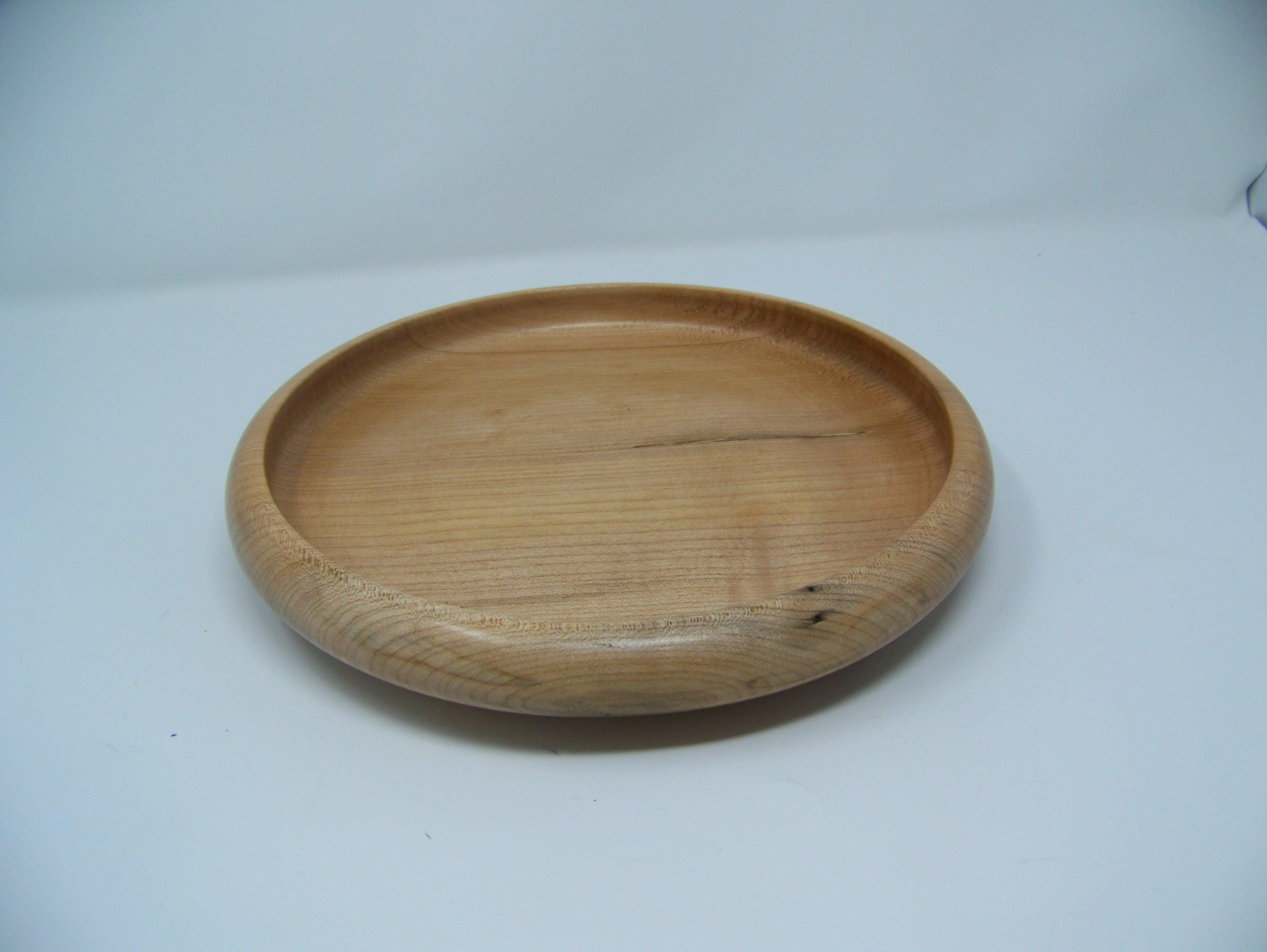 Maple Platter - Bowl - Plate - Great Size - Lathe Turned