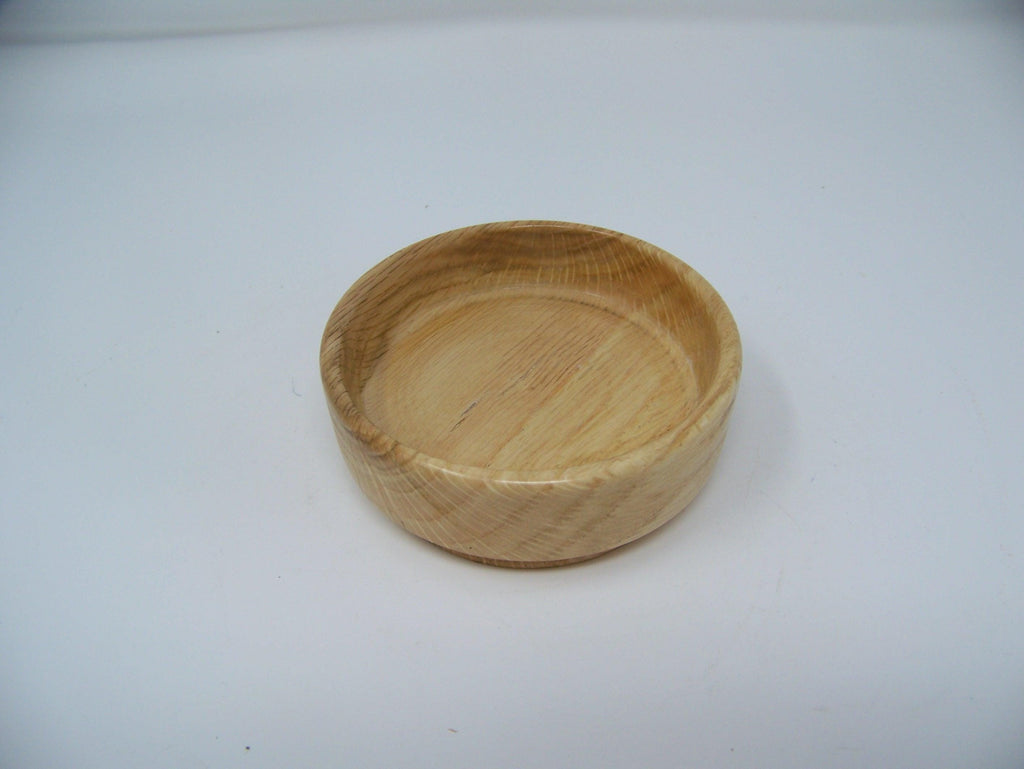 Small Oak bowl - lathe turned - Trinket Bowl