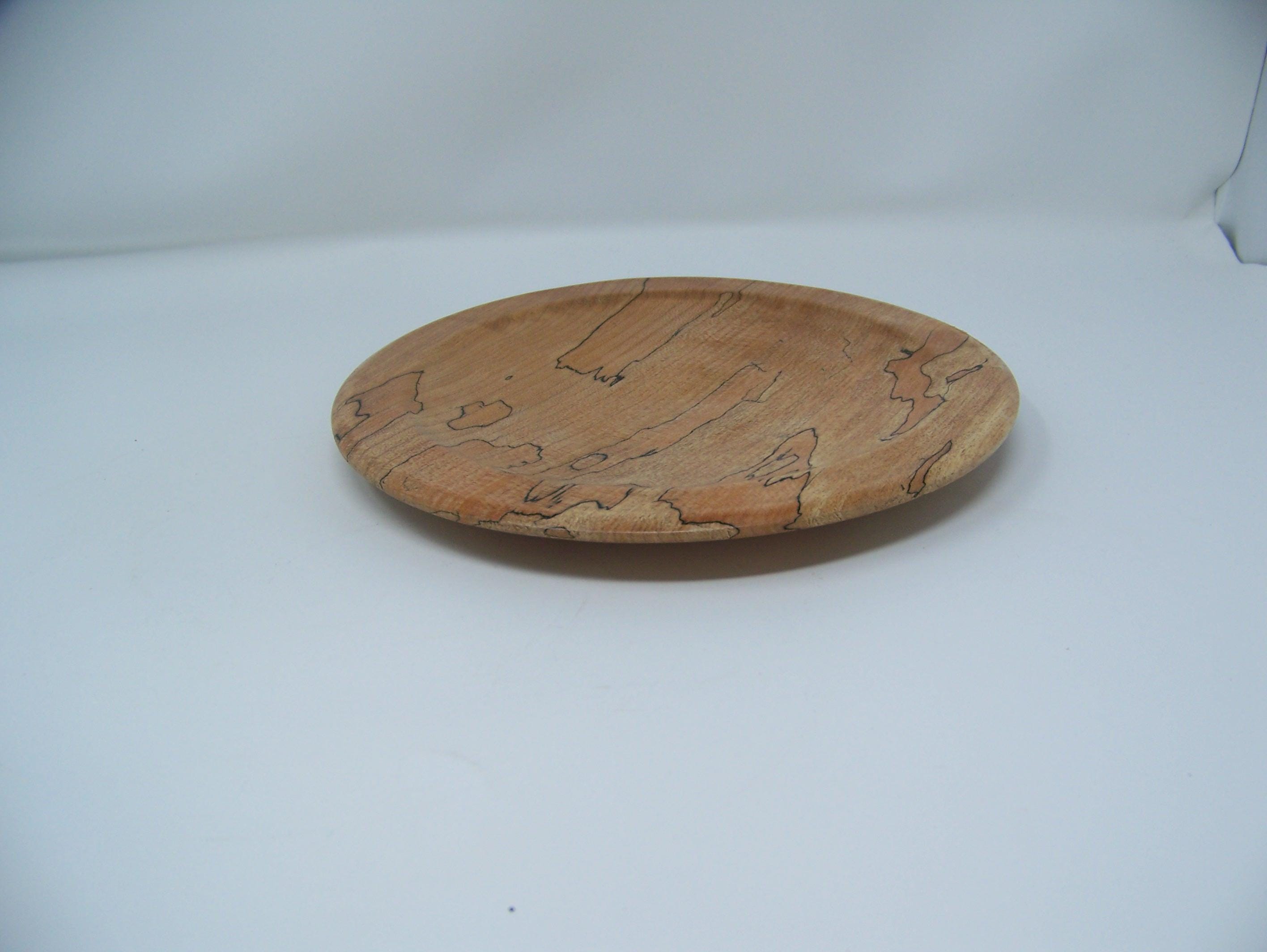 Maple Plate  - Lathe Turned - food safe