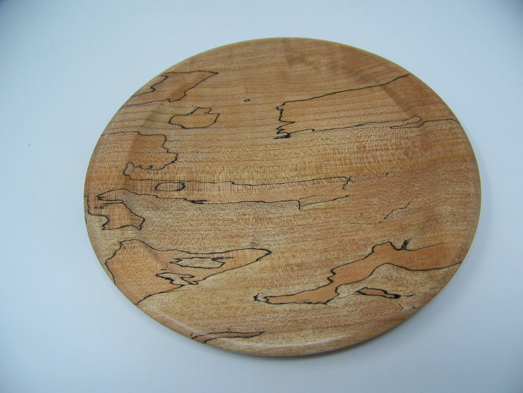 Maple Plate  - Lathe Turned - food safe