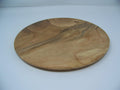 Oak Plate - serving platter - cake plate - lathe turned