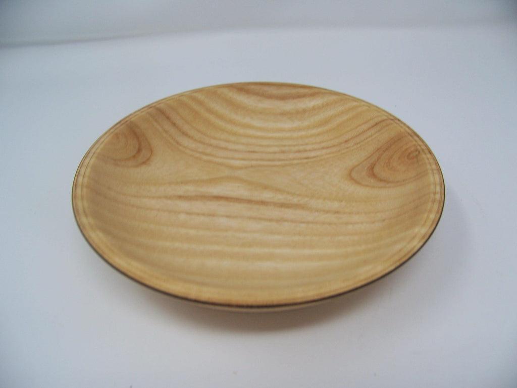 Ash Bowl - lathe turned - detailing around bowl