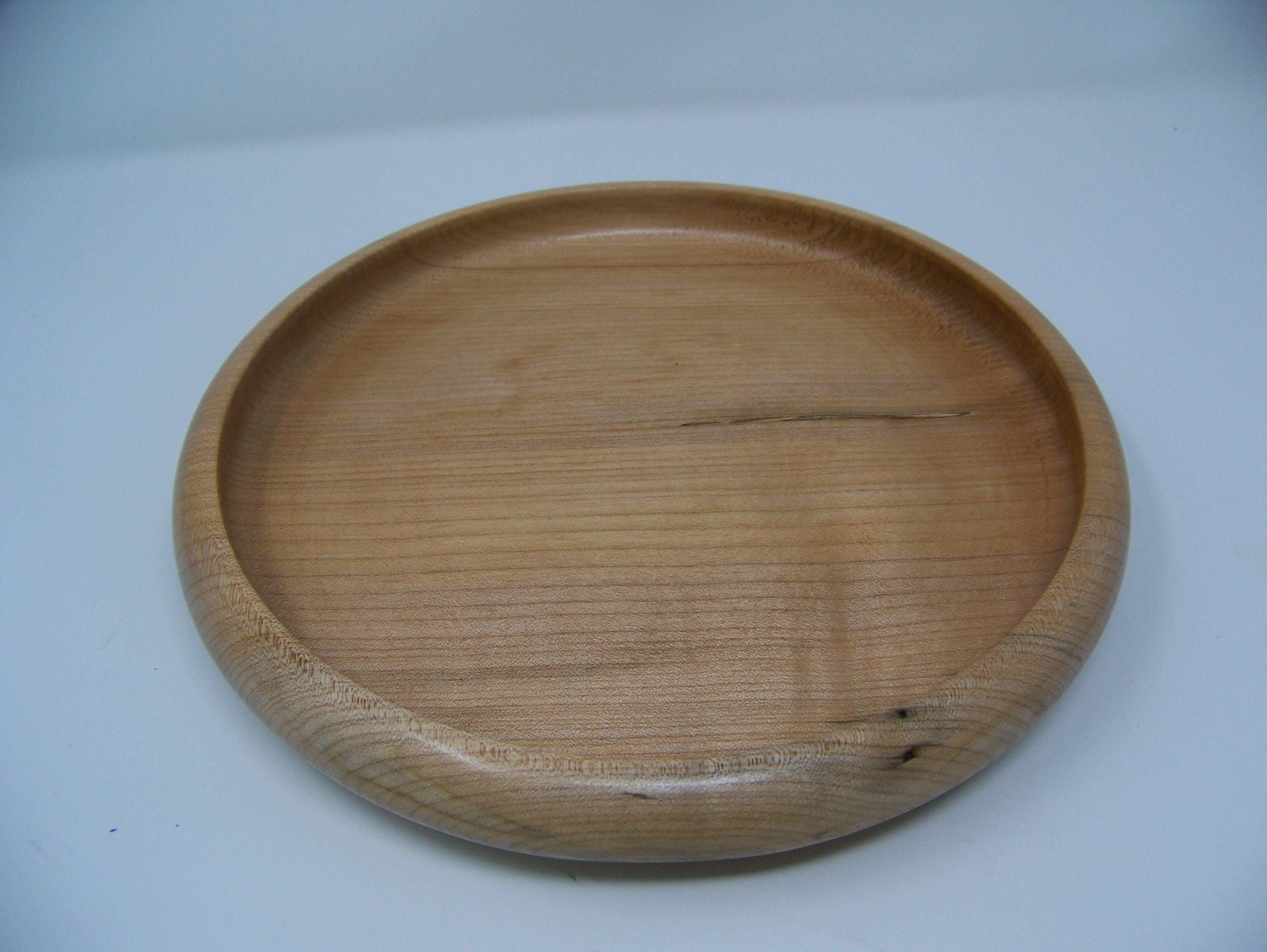Maple Platter - Bowl - Plate - Great Size - Lathe Turned