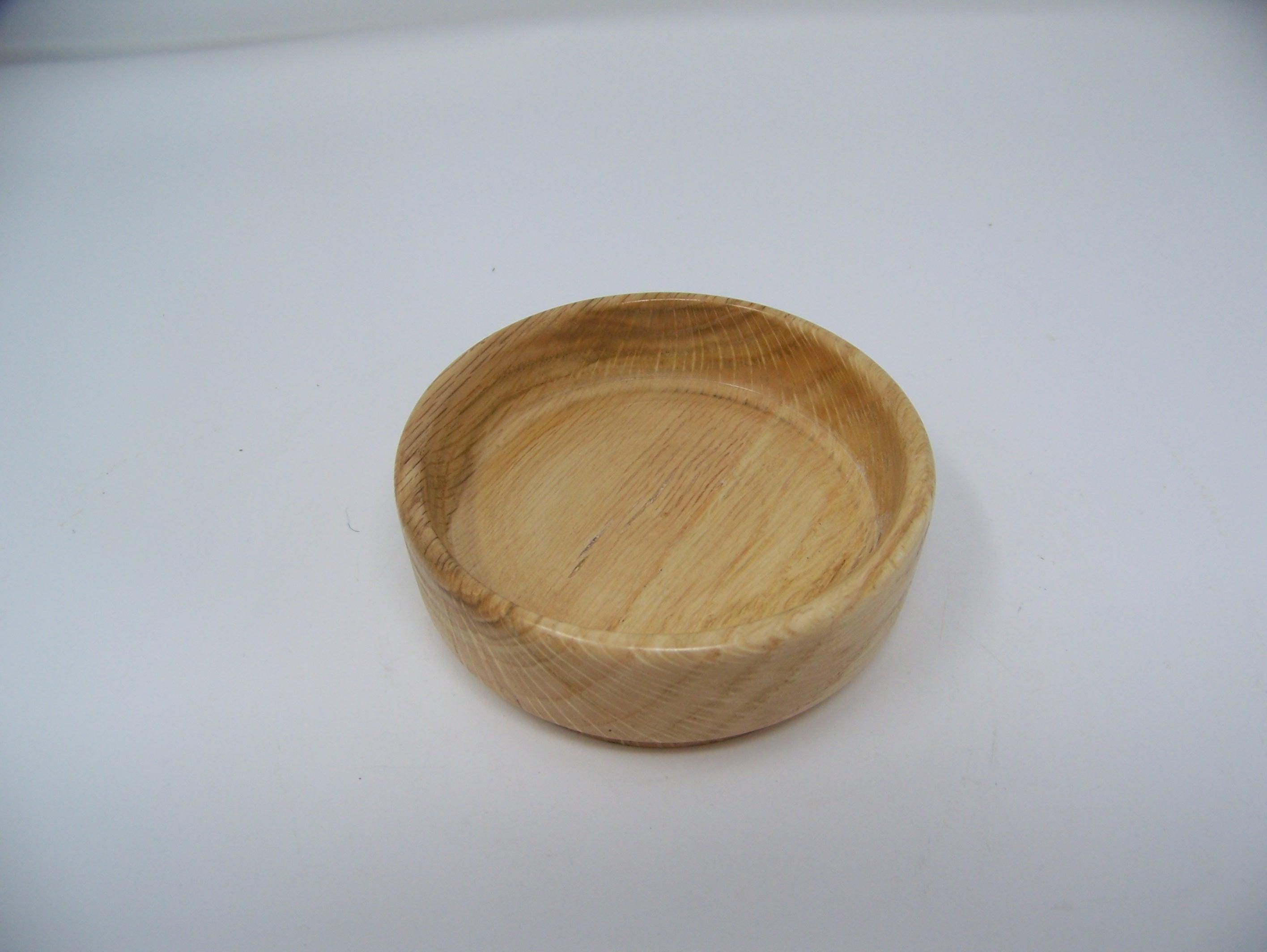 Small Oak bowl - lathe turned - Trinket Bowl