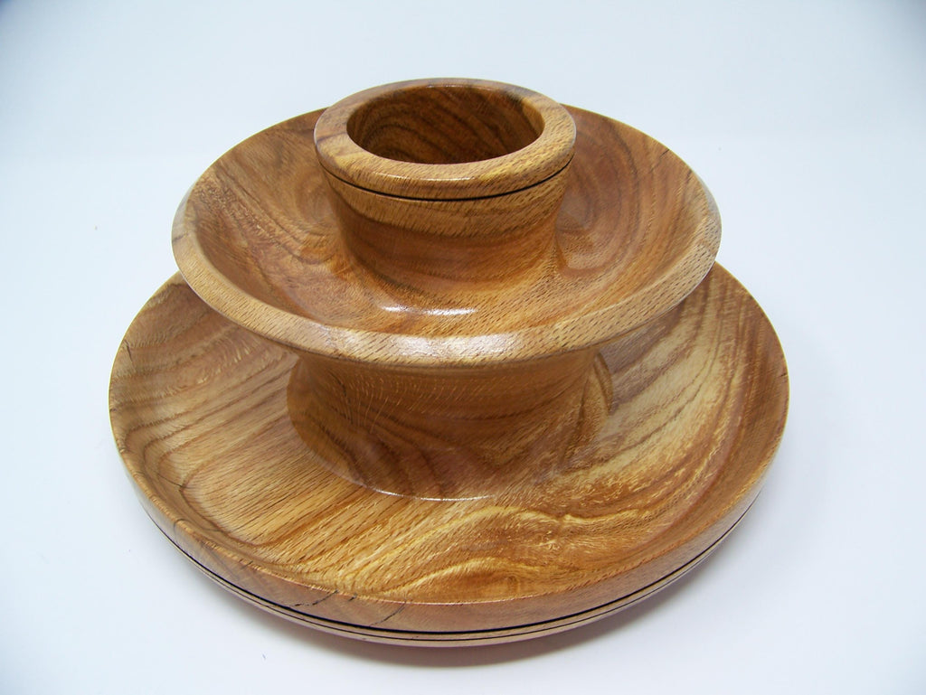 Oak Desk top Organizer - 3 Tier